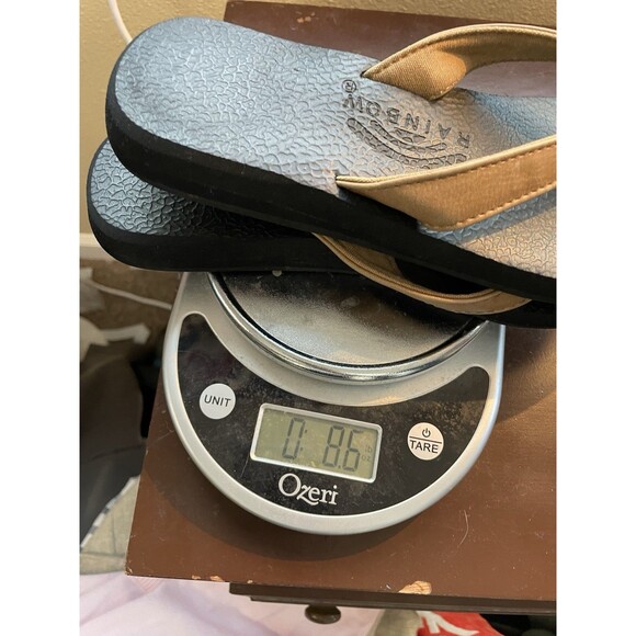 Rainbow Sandals Women’s Size 6.5-7.0 Leather Beach Summer Walking - Picture 9 of 10